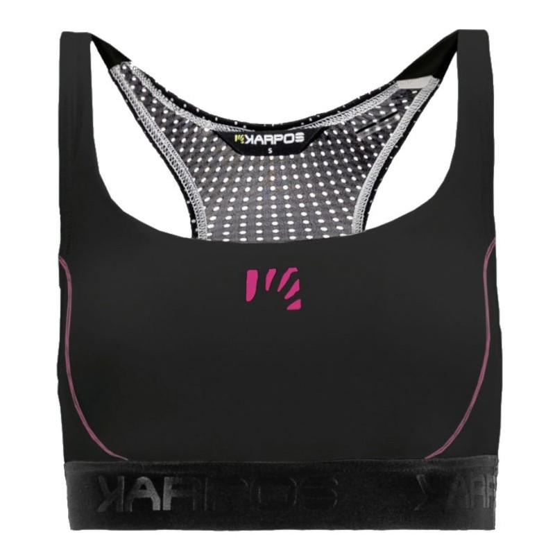 Sport Kvinner top Karpos Quick Evo Bra svart Sport Kvinner top Karpos Quick Evo Bra svart
